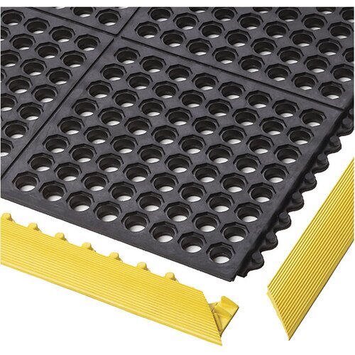 Notrax Sestavljiva podloga Cushion Ease Solid™ NITRILE FR, DxŠxV 910 x 910 x 19 mm, luknjičasta Cene