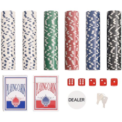  Set žetona za poker 300 kom 11,5 g Slike