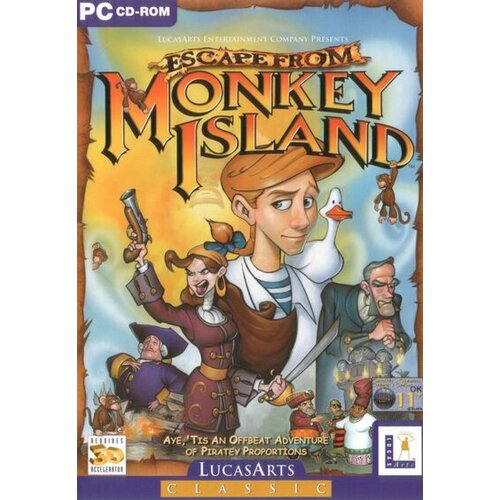 Steam Escape from Monkey Island Key EUROPE Cene