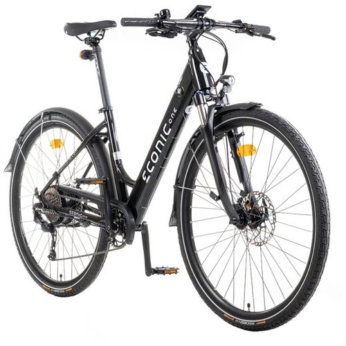 Econic One električno kolo comfort black s prtljažnikom, m Slike