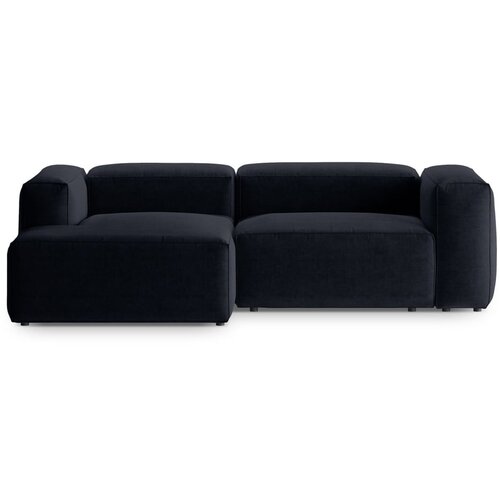 Cosmopolitan Design Temno modra kotna sedežna garnitura (levi kot/z ležalnikom) Bergano – Cene