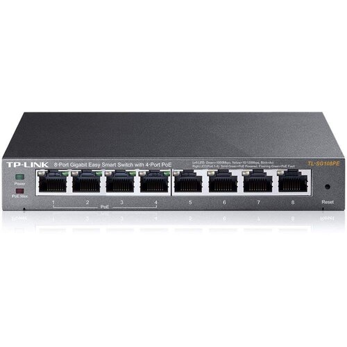 Tp-link 8-Portno Gigabit PoE Easy Smart Managed stikalo Cene