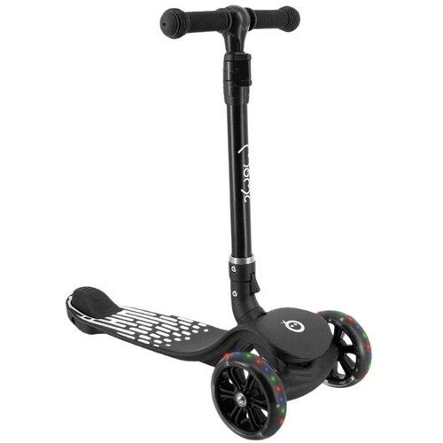 Momi romobil SAN LED, Black Slike