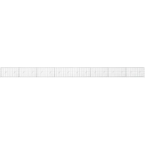  Gabion s žicom debljine 5 mm i mrežom 10x10 cm 800x20x50 cm - 20 cm 50 cm 800 x 230 cm Slike