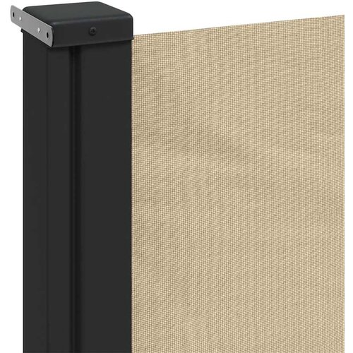  Bočna tenda na uvlačenje bež 160 x 500 cm Slike