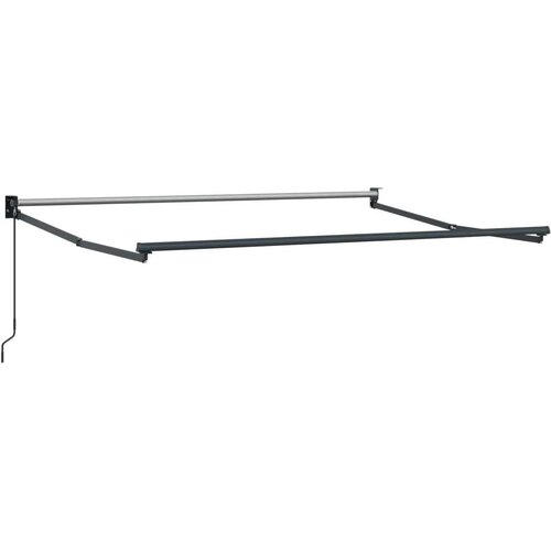  Ročni zložljivi okvir senčila Antracit 3 x 2 m Aluminij, (5000204752) Cene