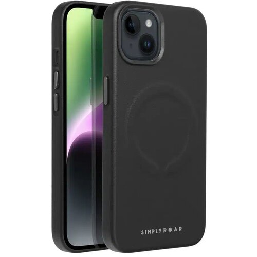 Roar kožna Mag Case maska kompatibilna s MagSafeom &ndash; za iPhone 14 Plus crna Cijene
