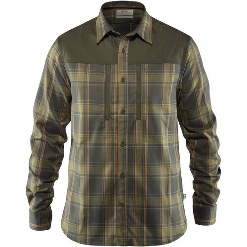 Fjallraven muška košulja za lov dugih rukava singi pro, maslinasta Cene