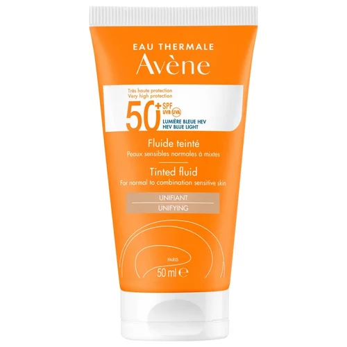 Avene Sun Tinted Fluid vodootporan proizvod za zaštitu lica od sunca mješovita 50 ml unisex