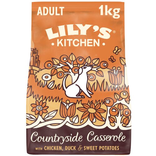 Lily's Kitchen countryside casserole adult - piščanec in raca 1 kg Cene
