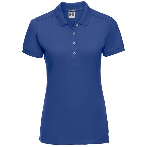 RUSSELL Blue Women's Stretch Polo Cene