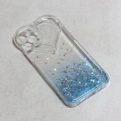 Maska heart glitter za iphone 12 pro 6.1 plava Slike