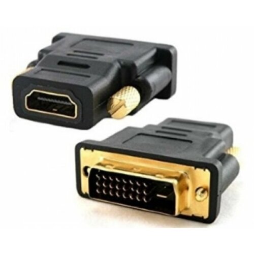 E-green DVI-I (24+5) Dual Link (M) - HDMI (F) Black Cene
