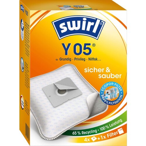 SWIRL Melitta SDA vrečka za prah za druge znamke Y 05 EcoPor VE4, (21275890) Slike