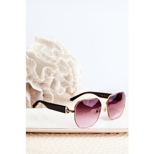 PRIUS Women's Sunglasses UV400 Black-Gold Cijene