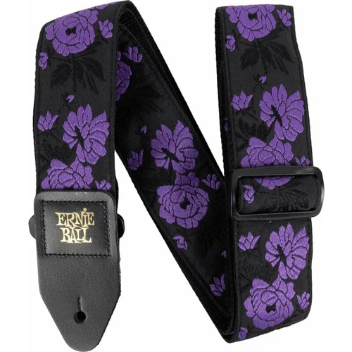 Ernie Ball Classic Jacquard Guitar/Bass Strap Lavender Rose