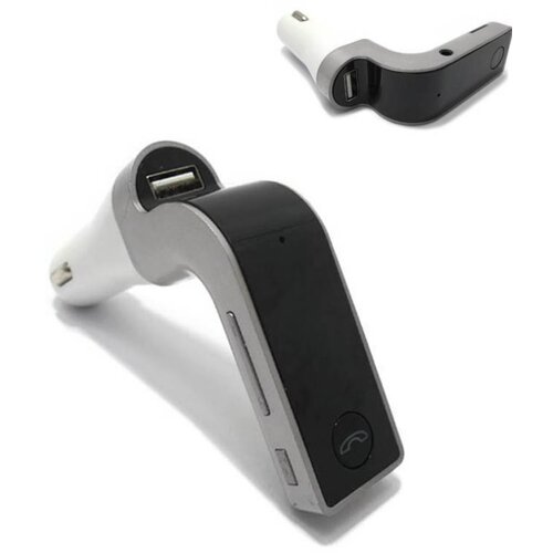  Auto punjač+ FM Bluetooth modulator silver Cene