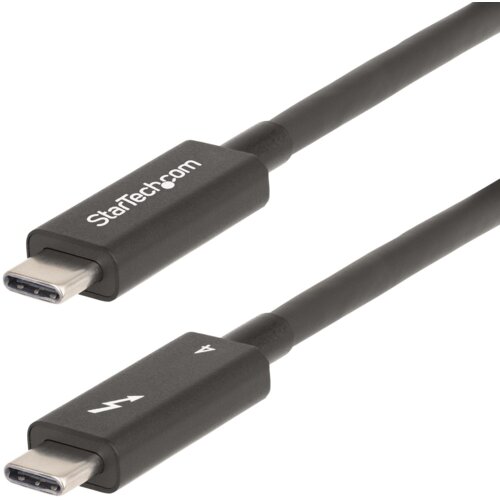 StarTech.com A40G2MB-TB4-CABLE thunderbolt kabel 2 m 40 Gbit/s Crno Cijene