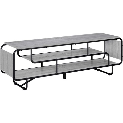  TV stalak 140 x 36 x 45 cm Siva Sonoma Konstruirano drvo Slike