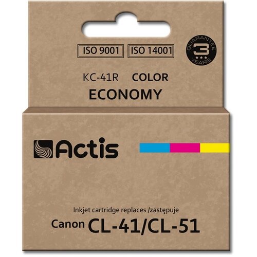 Actis KC-41R Ink (replacement for Canon CL-41 /CL-51; Standard; 18 ml; color: cyan, magenta, yellow) Cijene
