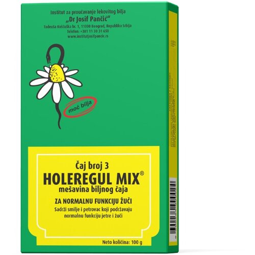 INSTITUT JOSIF PANČIĆ čaj holoregul mix, 100g Cene