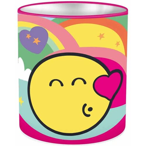 Luna Luna: Emoji valjček kovinski namizni držalo za pisala 10x11cm Cene