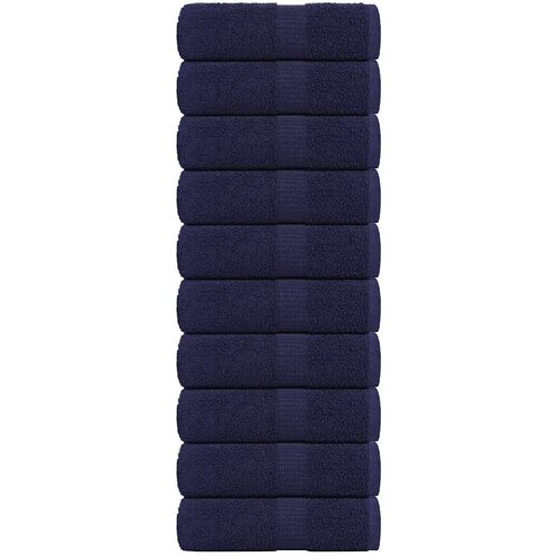  Ručnici za pranje FROGN 10 kom tamnoplave boje 30x30 cm 360 g/m² Cene