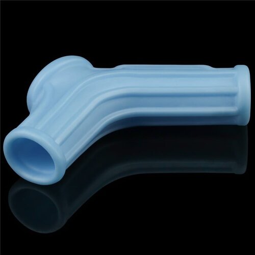  Ridge Knights plavi prsten za penis i skrotum sa vibracijom &amp;mdash; TPE, 13,3 cm &amp;mdash; LVTOY00663 Slike