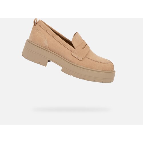 Geox Beige women&amp;#039;s moccasins Spherica EC7 - Women&amp;#039;s Slike