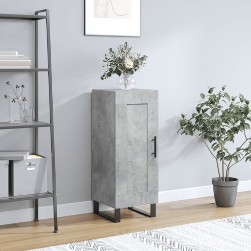  Komoda siva boja betona 34,5x34x90 cm od konstruiranog drva Cijene