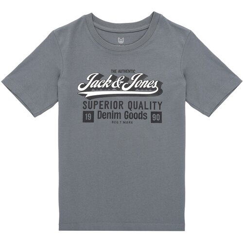 Jack & Jones JJELOGO TEE SS ONECK Siva Cijene