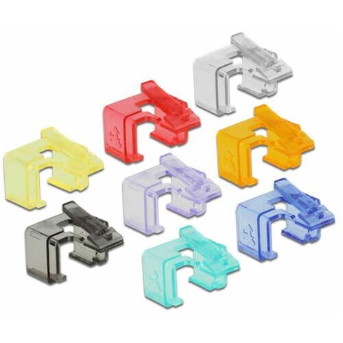 Delock RJ45 set za popravilo konektorjev večbarvni (pak/16) 86420 Slike