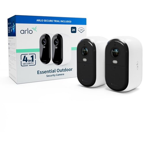 ARLO Essential (Gen.2) VMC3252-100EUS set dveh XL 2K zunanjih IP kamer, (21022731) Cene