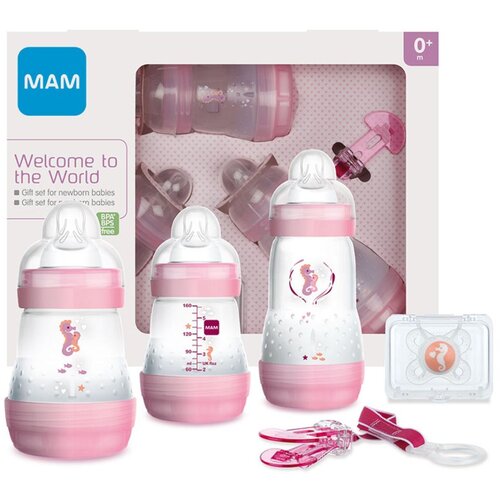 Mam komplet stekleničk Starter Set darilni set za dobrodo&amp;scaron;lico Slike