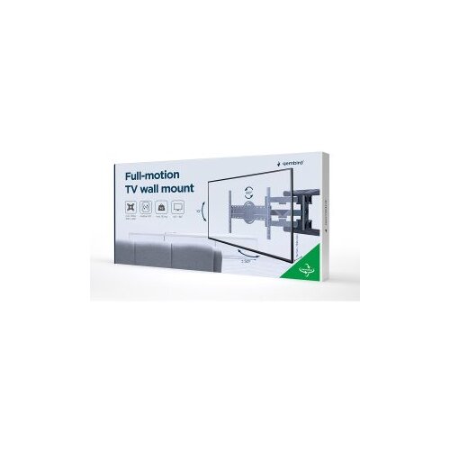  Zidni nosač GEMBIRD WM-80STR-01, Rotating full motion, 40&Prime; &ndash; 80&Prime; Cijene