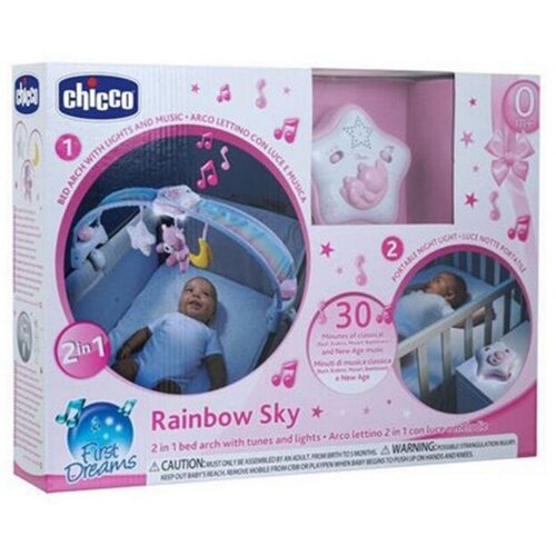 Chicco igračka luk u duginim bojama 2u1, roze Cijene