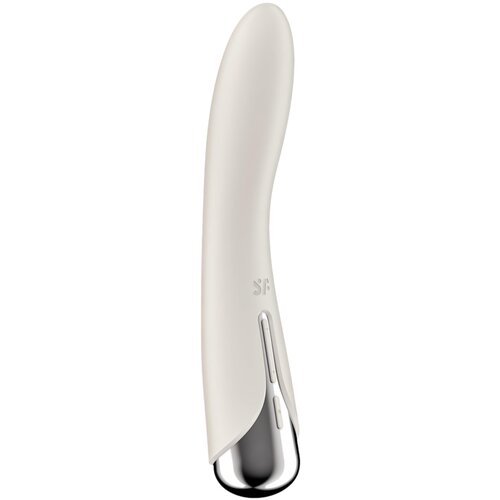 Satisfyer Spinning Vibe 1 - vibrator z vrtljivo glavo za točko G (bež) Cene