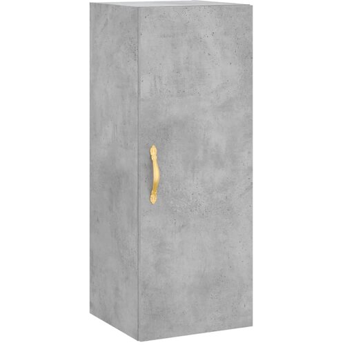 Maison Chic Stenska omarica - Zidna omarica betonsko siva 34,5x34x90 cm iu503, (22063669) Cene