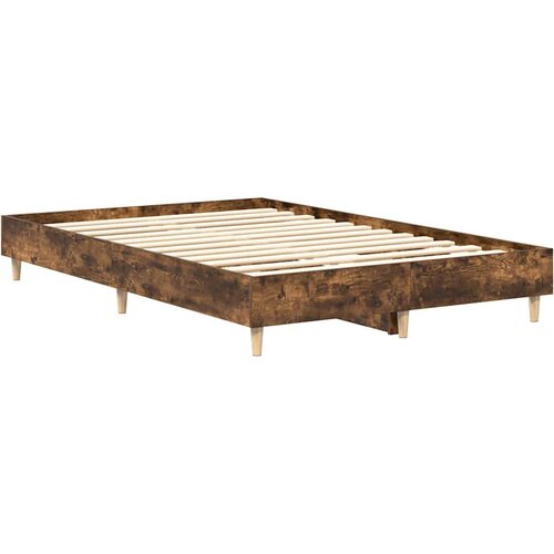 VidaXL Okvir kreveta bez madraca boja hrasta 120 x 190 cm Slike