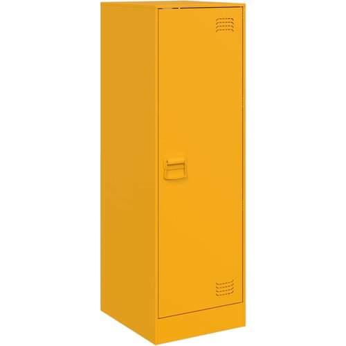 Maison Chic Komoda - Predalnik gorčično rumena 34,5x39x107 cm jeklo, (21716005) Cene