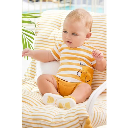 Mayoral Newborn Komplet za dojenčka rumena barva