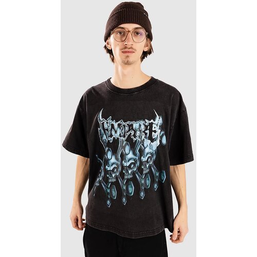 Empyre Ghosted Boxy T-shirt vintage black Slike