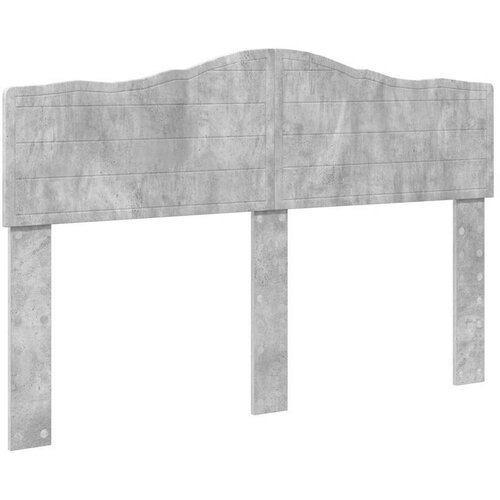  Okvir za krevet s uzglavljem Betonski sivi 160 x 200 cm Slike