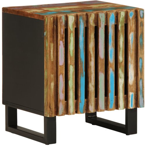  The Living Store Nočna omarica 40x34x46 cm trden predelan les - Nočna Omarica, (21496390) Cene