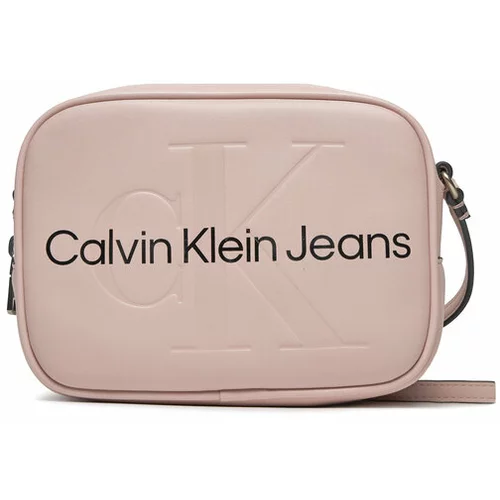 Calvin Klein Jeans Ročna torba Sculpted Camera Bag18 Mono K60K610275 Roza