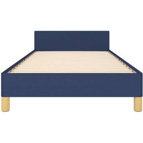  Okvir za krevet bez madraca plava 90x200cm od tkanine Slike