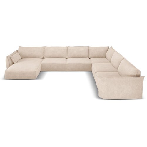 Mazzini Sofas Bež kotni kavč (desni kot) Vanda - Mazzini Sofas Slike