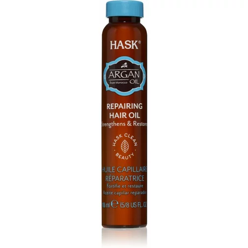 Hask Argan Oil regeneracijsko olje za poškodovane lase 18 ml