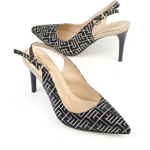Capone Outfitters Women's Open Back Medium Heel Shoes Slike