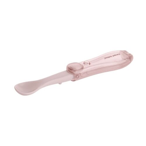 Canpol Travel Spoon zložljiva potovalna žlička Pink 1 kos Slike